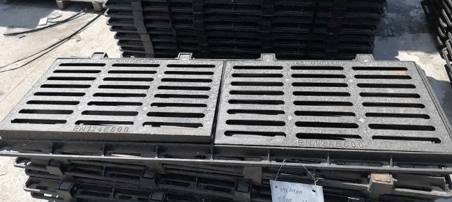 大城球墨铸铁连体双篦展示